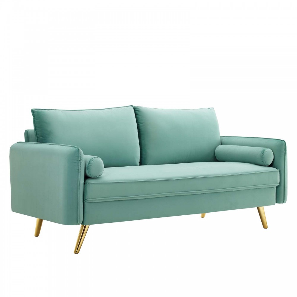 Revive Performance Velvet Sofa Revive Performance Velvet Sofa