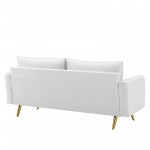 Revive Performance Velvet Sofa