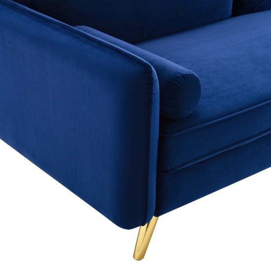 Revive Performance Velvet Loveseat