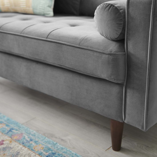 Valour Performance Velvet Loveseat