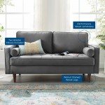 Valour Performance Velvet Loveseat