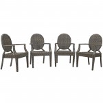 Casper Outdoor Patio Dining Armchair Set of 4