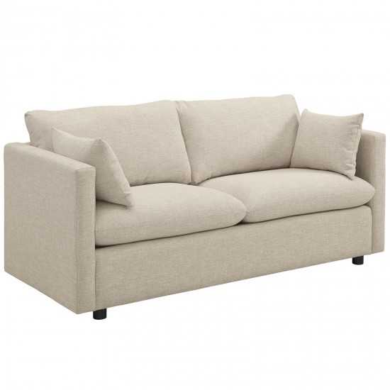 Activate Upholstered Fabric Sofa and Armchair Set