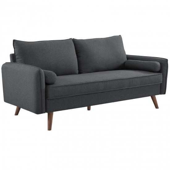 Revive Upholstered Fabric Sofa and Loveseat Set