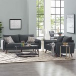 Revive Upholstered Fabric Sofa and Loveseat Set