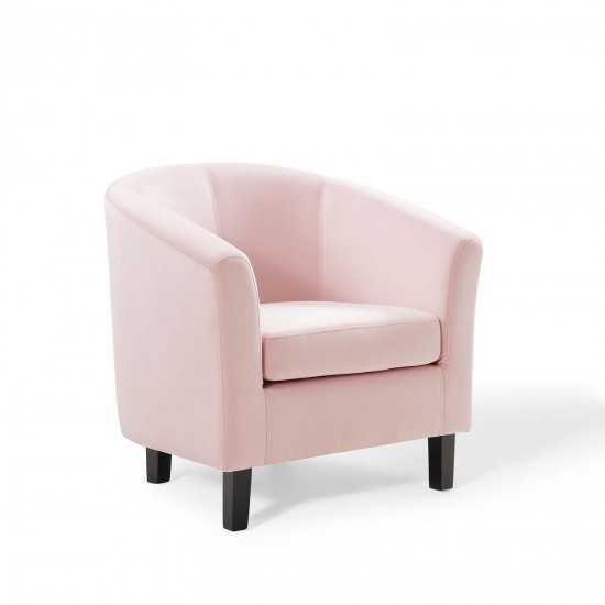 Prospect Performance Velvet Armchair