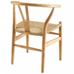 Amish Wood Dining Armchair Set of 2