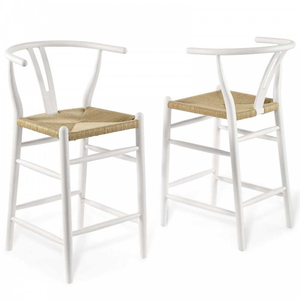 Amish Wood Counter Stool Set of 2 Amish Wood Counter Stool Set of 2