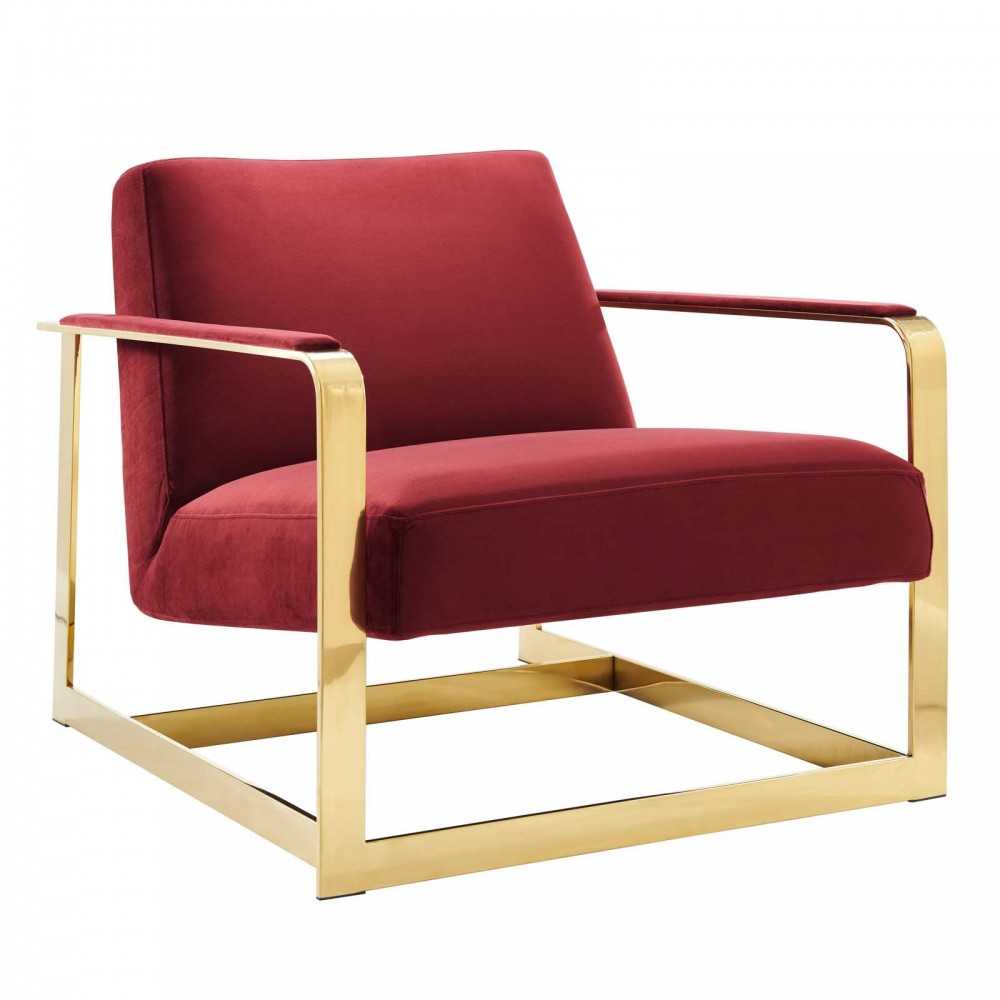Seg Performance Velvet Accent Chair Seg Performance Velvet Accent Chair