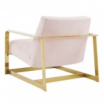 Seg Performance Velvet Accent Chair