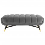 Adept 47.5" Performance Velvet Bench