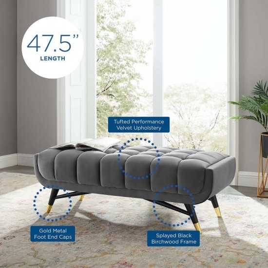 Adept 47.5" Performance Velvet Bench