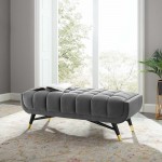 Adept 47.5" Performance Velvet Bench