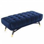 Adept 47.5" Performance Velvet Bench