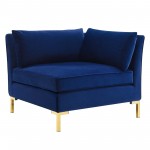 Ardent 4-Piece Performance Velvet Sectional Sofa