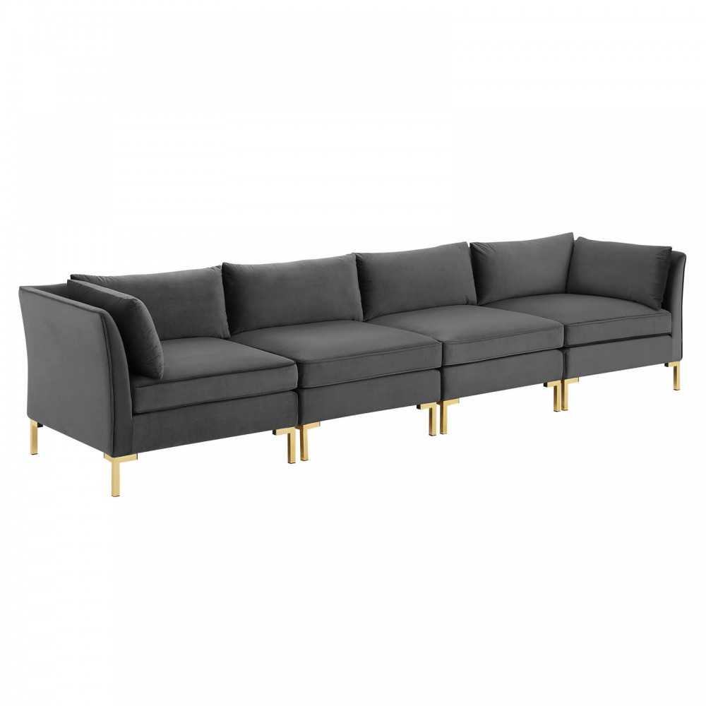 Ardent 4-Seater Performance Velvet Sofa Ardent 4-Seater Performance Velvet Sofa
