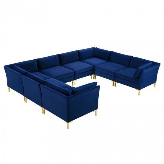 Ardent 8-Piece Performance Velvet Sectional Sofa