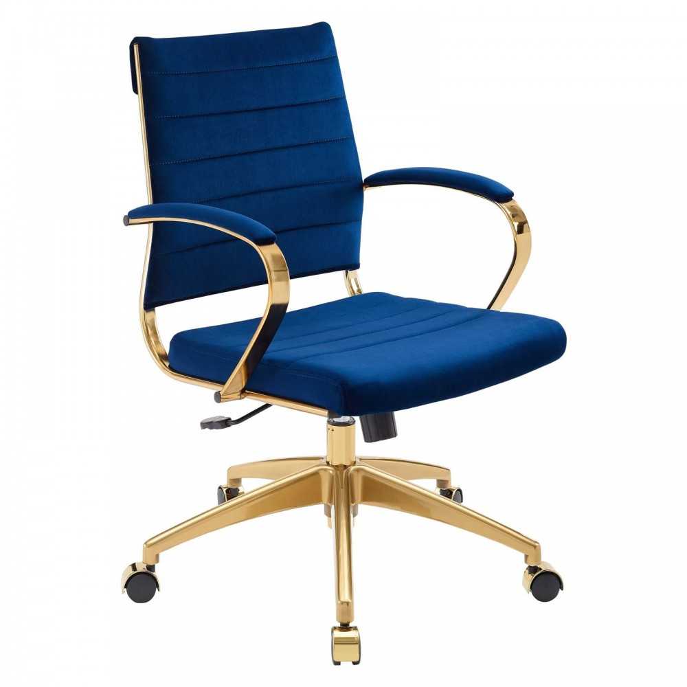 Jive Mid Back Performance Velvet Office Chair