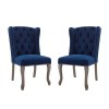 Apprise Side Chair Performance Velvet Set of 2