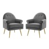 Revive Armchair Performance Velvet Set of 2