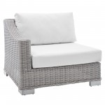 Conway Sunbrella® Outdoor Patio Wicker Rattan 7-Piece Sectional Sofa Set