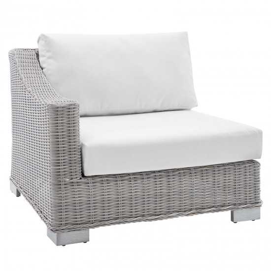Conway Sunbrella® Outdoor Patio Wicker Rattan 7-Piece Sectional Sofa Set
