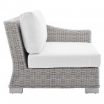 Conway Sunbrella® Outdoor Patio Wicker Rattan 7-Piece Sectional Sofa Set