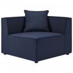 Saybrook Outdoor Patio Upholstered 2-Piece Sectional Sofa Loveseat