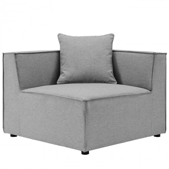 Saybrook Outdoor Patio Upholstered 4-Piece Sectional Sofa