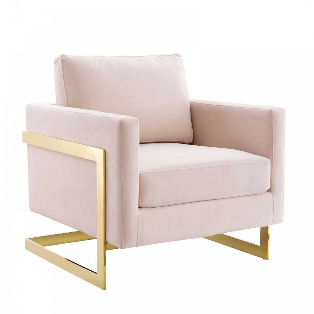Posse Performance Velvet Accent Chair Posse Performance Velvet Accent Chair