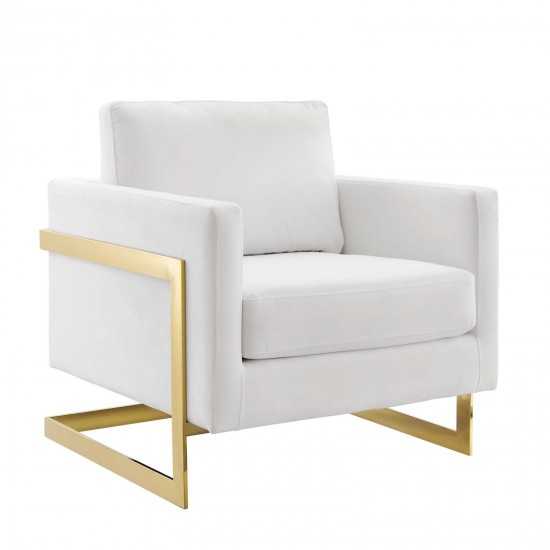 Posse Performance Velvet Accent Chair