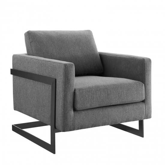 Posse Upholstered Fabric Accent Chair