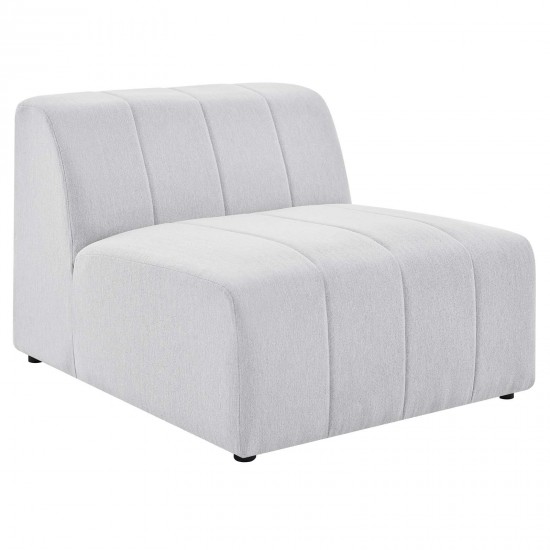 Bartlett Upholstered Fabric Armless Chair