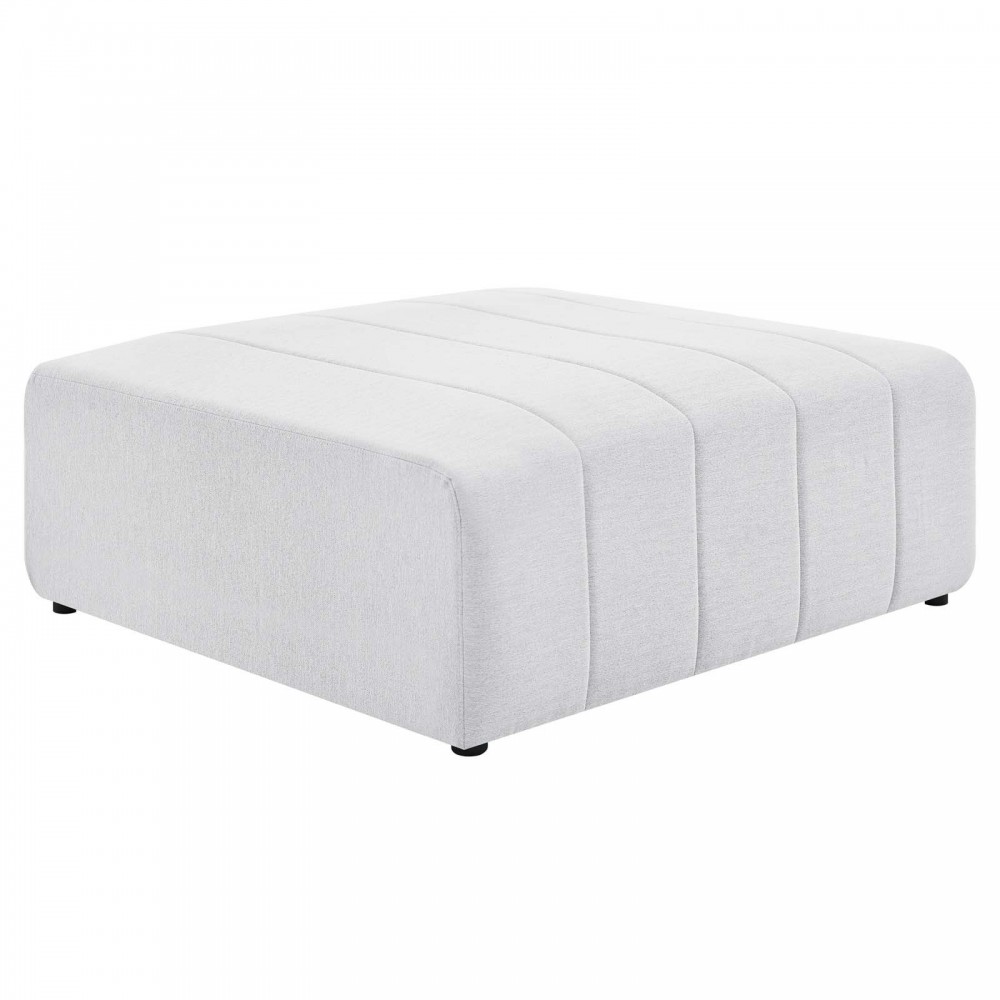 Bartlett Upholstered Fabric Ottoman