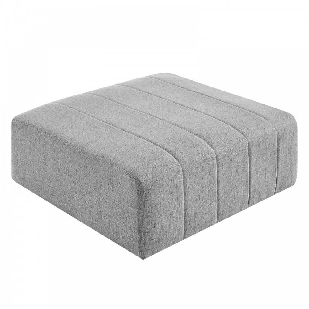 Bartlett Upholstered Fabric Ottoman