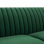 Winsome Channel Tufted Performance Velvet Sofa