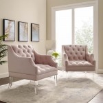 Proverbial Armchair Performance Velvet Set of 2