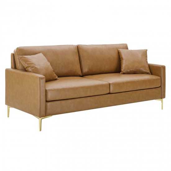 Juliana Vegan Leather Sofa