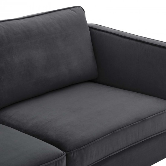 Kaiya Performance Velvet Sofa