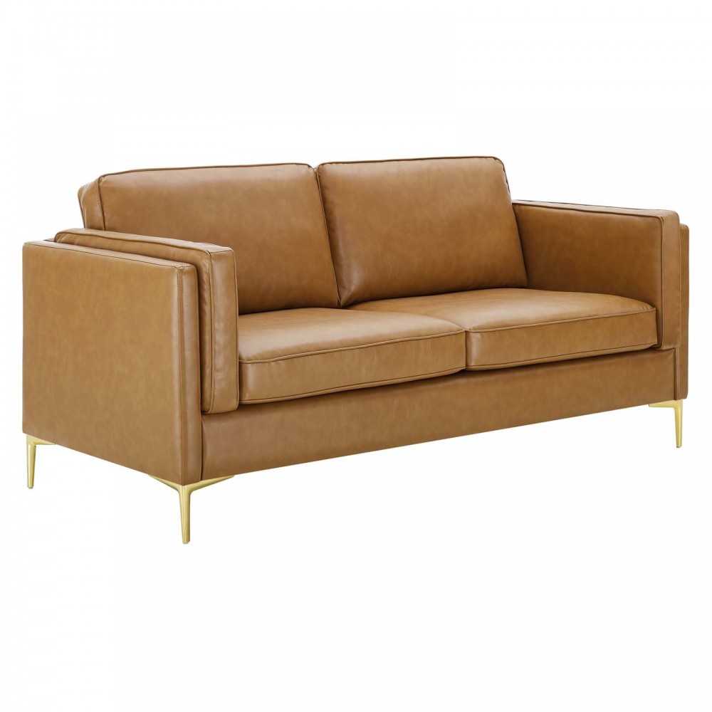 Kaiya Vegan Leather Sofa Kaiya Vegan Leather Sofa
