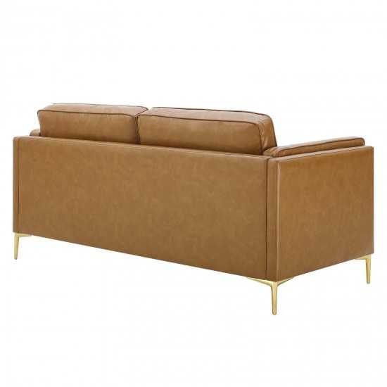 Kaiya Vegan Leather Sofa