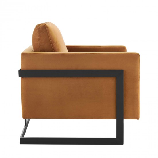 Posse Performance Velvet Accent Chair