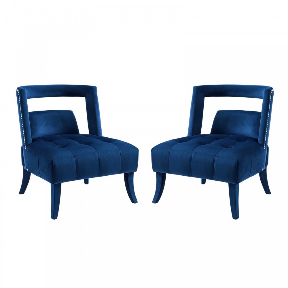 Honor Armchair Performance Velvet Set of 2