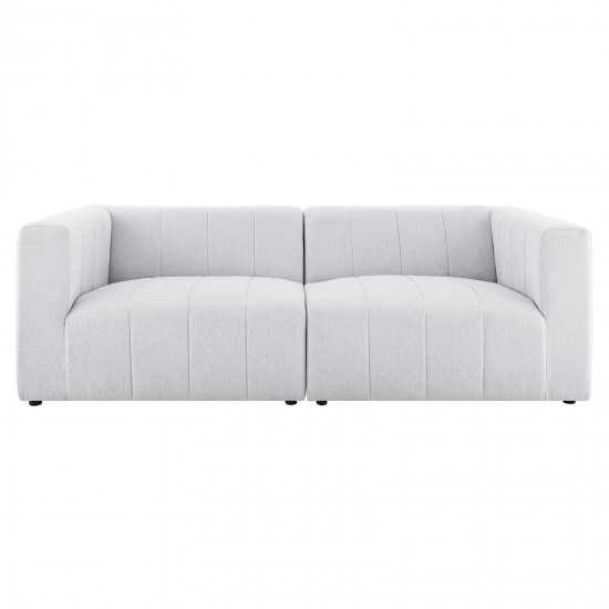 Bartlett Upholstered Fabric 2-Piece Loveseat