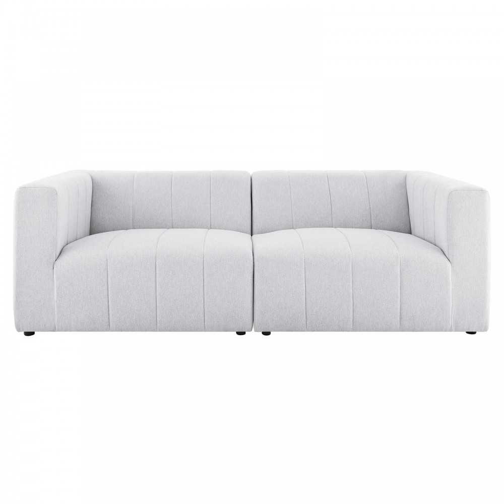 Bartlett Upholstered Fabric 2-Piece Loveseat