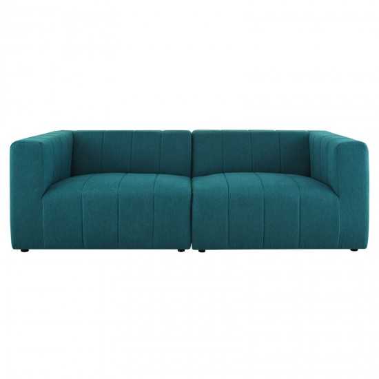 Bartlett Upholstered Fabric 2-Piece Loveseat