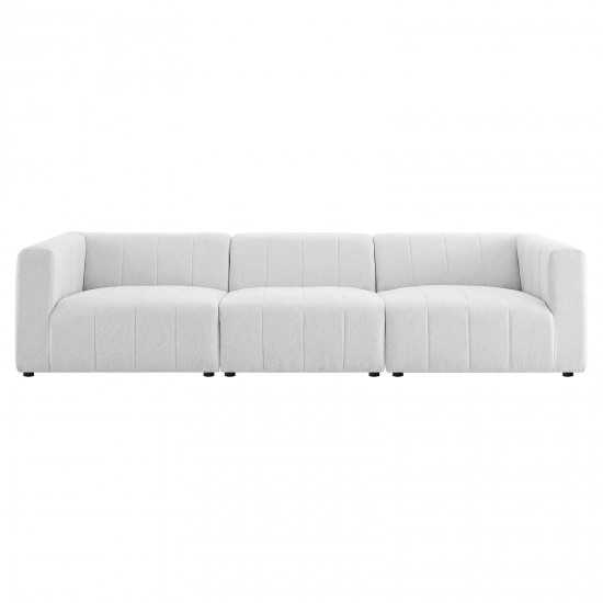 Bartlett Upholstered Fabric 3-Piece Sofa