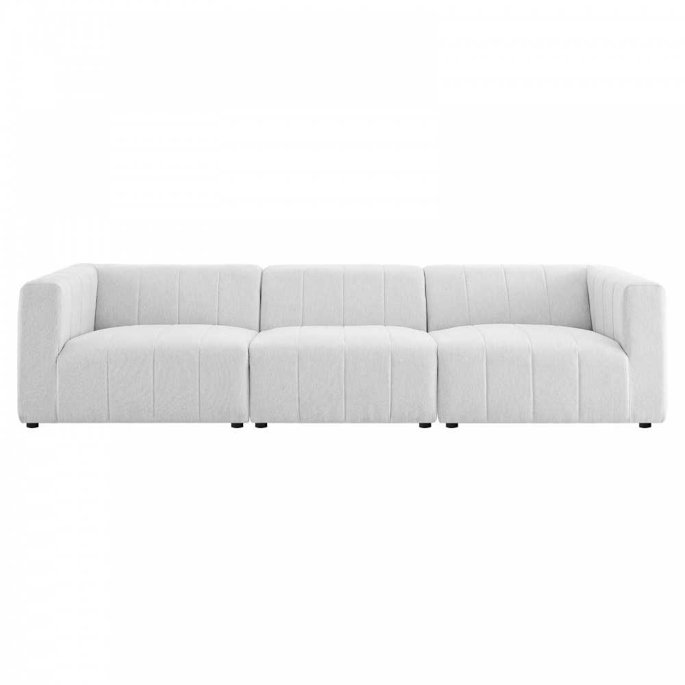 Bartlett Upholstered Fabric 3-Piece Sofa