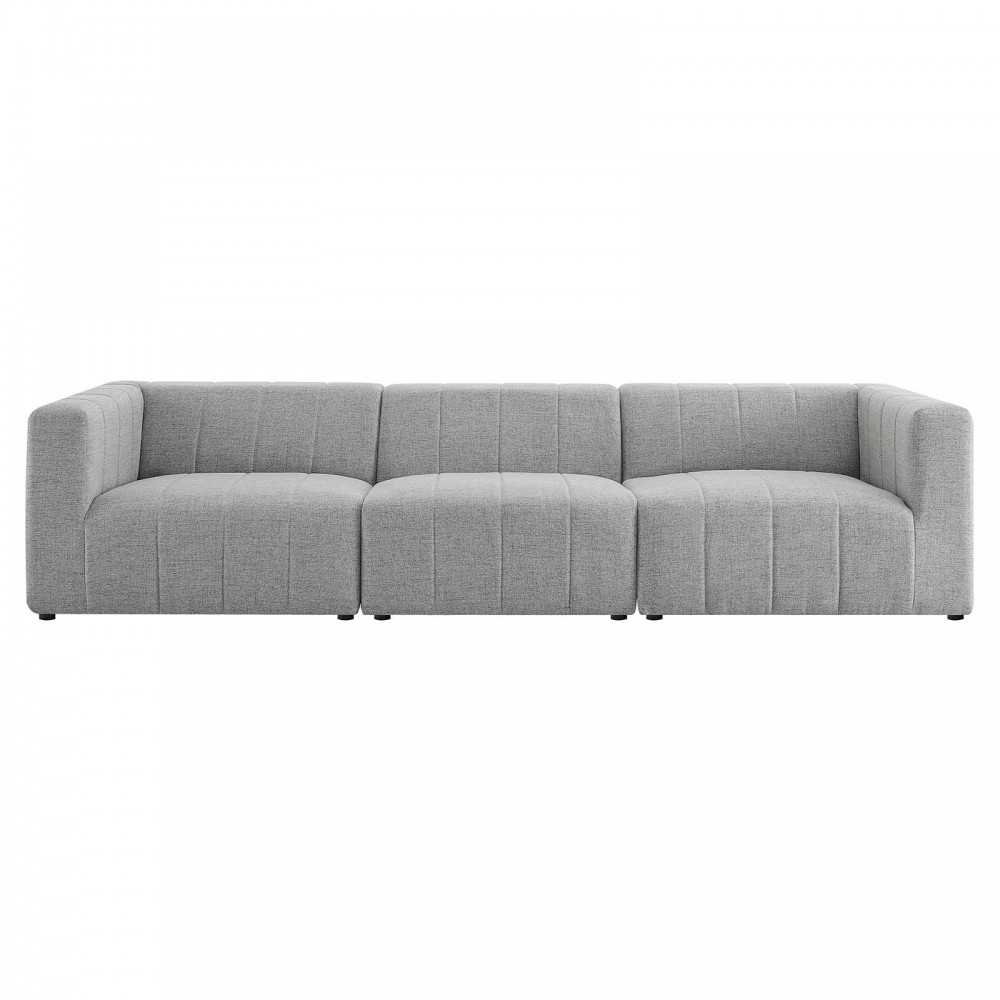 Bartlett Upholstered Fabric 3-Piece Sofa