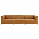 Bartlett Vegan Leather 3-Piece Sofa